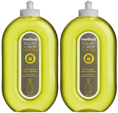 Method Squirt Mop Hard Floor Cleaner Lemon Ginger 25 Oz 2 Pk