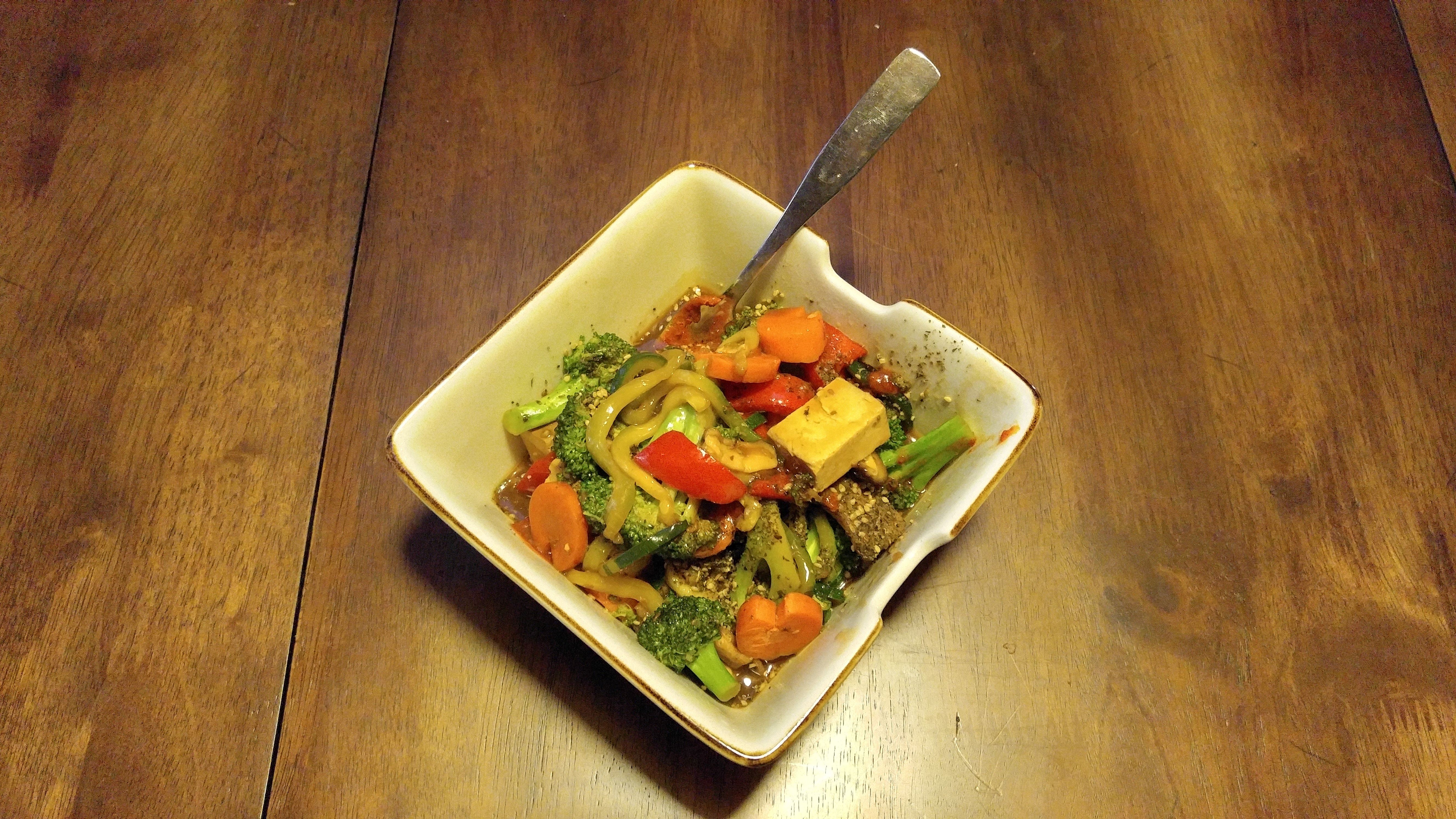 Stir Fry Vegetables with Zoodles