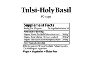 ORGANIC INDIA Tulsi-Holy Basil – 90 Veg Capsules