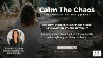 Read more about the article Calm the Chaos: A Free Masterclass on Stress, Cortisol & Whole-Body Healing
