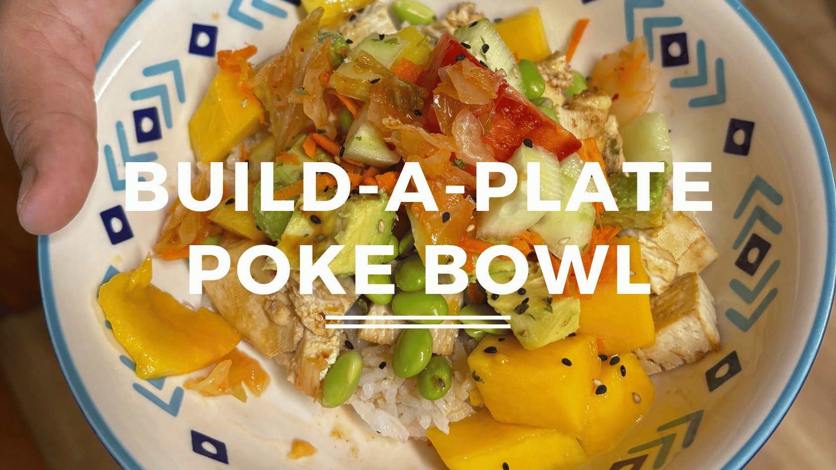 You are currently viewing Nourishing Tofu Poke Bowl with Veggies and Kimchee