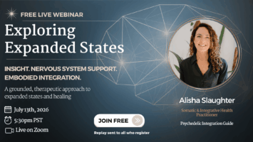 Read more about the article Exploring Expanded States for Deeper Healing: Free Live Webinar