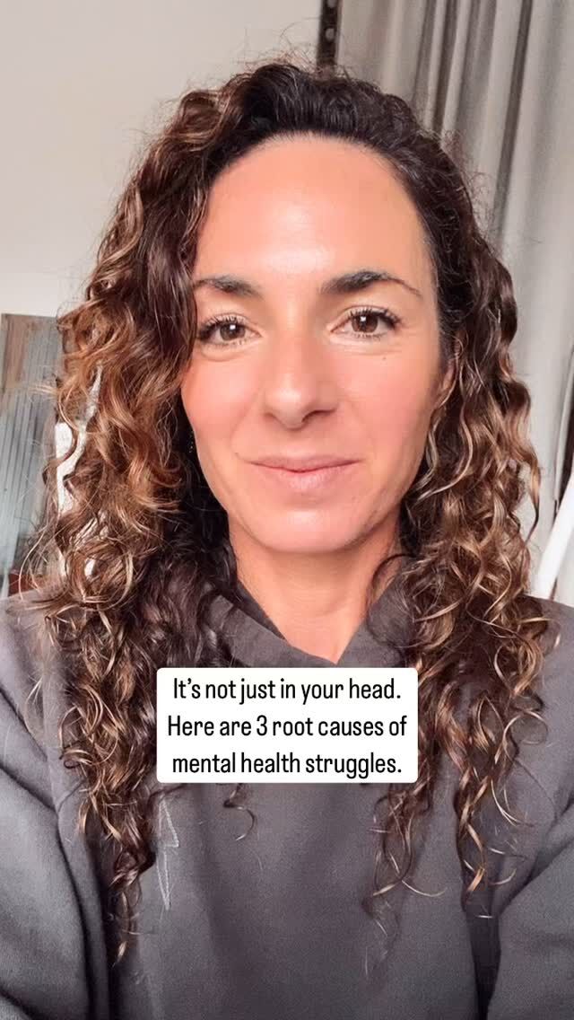 It’s not just in your head.
If you’re still feeling anxious, depressed, or disconnected—even after traditional talk therapy—it could be your body that needs healing.
Here are 3 root causes of mental health struggles most people overlook:
1. Inflammation
Chronic inflammation can disrupt brain chemistry, increase anxiety, and create fatigue.
Support tip: Focus on anti-inflammatory foods (like leafy greens, wild salmon, and turmeric) and reduce processed foods, alcohol, and sugar.
2. Gut Health
Your gut produces over 90% of your serotonin. When it’s out of balance, so is your mood.
Support tip: Eat fermented foods (if tolerated), fiber-rich veggies, and consider a functional stool test to get to the root.
3. Sleep & Stress
Poor sleep and chronic stress dysregulate your nervous system and keep your body in a constant state of survival.
Support tip: Create a calming evening routine, limit screen time before bed, and explore practices that help your system downshift.
Here’s the truth:
You can’t truly heal your mental health in a body that isn’t supported from the inside out.
Somatic healing supports sleep, gut health, and inflammation helping your body feel grounded, calm, and balanced again—so that real healing can begin.
Ready to reconnect with your body and your peace?
Join my free masterclass on June 4th or book a free Wellness Strategy Call to create your personalized path to healing.
Comment “SOMATIC” or DM me for the link.
#somatichealing #holisticmentalhealth #mentalhealthcounseling #gutbrainconnection #inflammationrelief