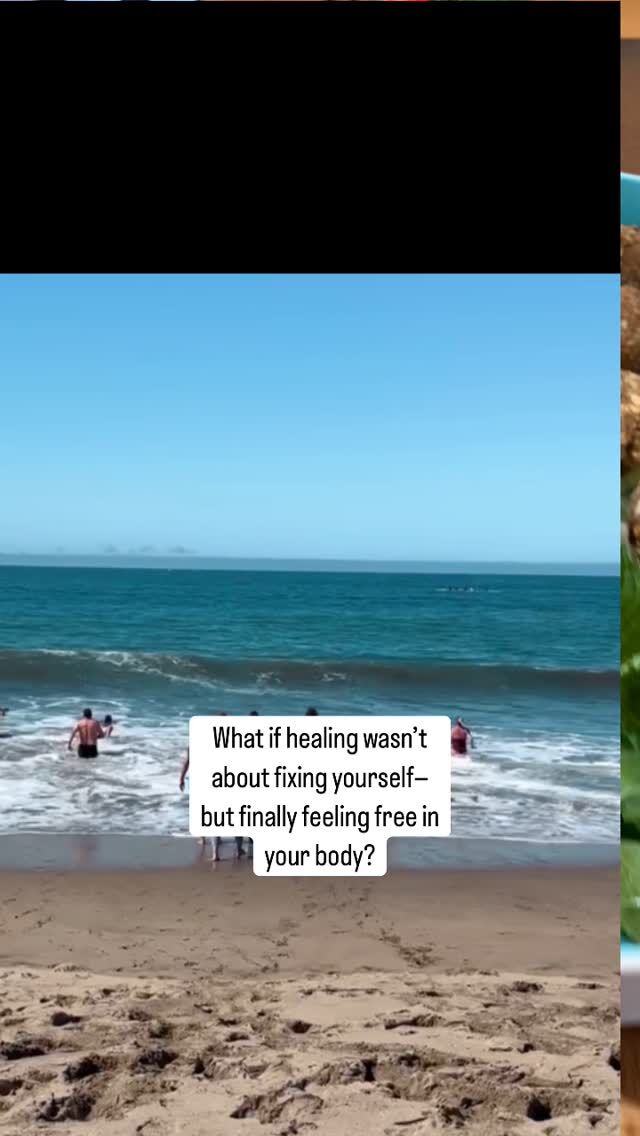 Feel it to heal it. It’s time to loosen your grip and find your flow. 

And how do I know the way?

I’ve walked it.
Through childhood trauma.
Through the deep ache of grief.
Through hormone shifts, anxiety, burnout, and the tender work of raising children while trying to stay strong and keep my own head above water.

I’ve lived what so many women silently carry.

And now, I’m becoming the person I needed along the way.

This is the heart of my work—holistic support for women who want real, lasting change. Those who want to let go of the heaviness and finally feel free. 

Not another bandaid. Not more hustle. Not another shake or pill. 

But a way to feel strong, clear, and at home in your body again.

If you’re ready, I’d love to walk with you.

Interested to learn more? Book a free 30-minute Wellness Action Plan session. DM or comment 'HEAL' to book your free session.

Let’s make the most of this one wild and beautiful life.

#FeelItToHealIt
#HolisticHealing
#MindBodyHealth
#WomenSupportingWomen
#HealingIsPossible
#RootCauseHealing
#PerimenopauseWellness
#SomaticHealing
#GriefHealing
#FunctionalNutrition
#SlowWellness
#NervousSystemSupport
#WholeBodyHealing
#WomensHealthCoach
#SantaCruzWellness